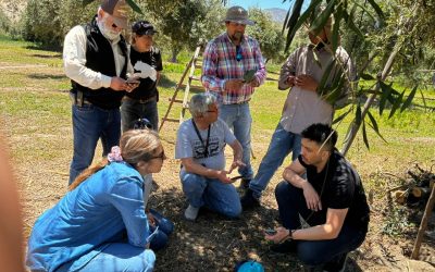 Equipo del Programa Transforma Eficiencia Hídrica Sostenible Atacama visita proyectos de inversión hídrica en Vallenar y Alto del Carmen
