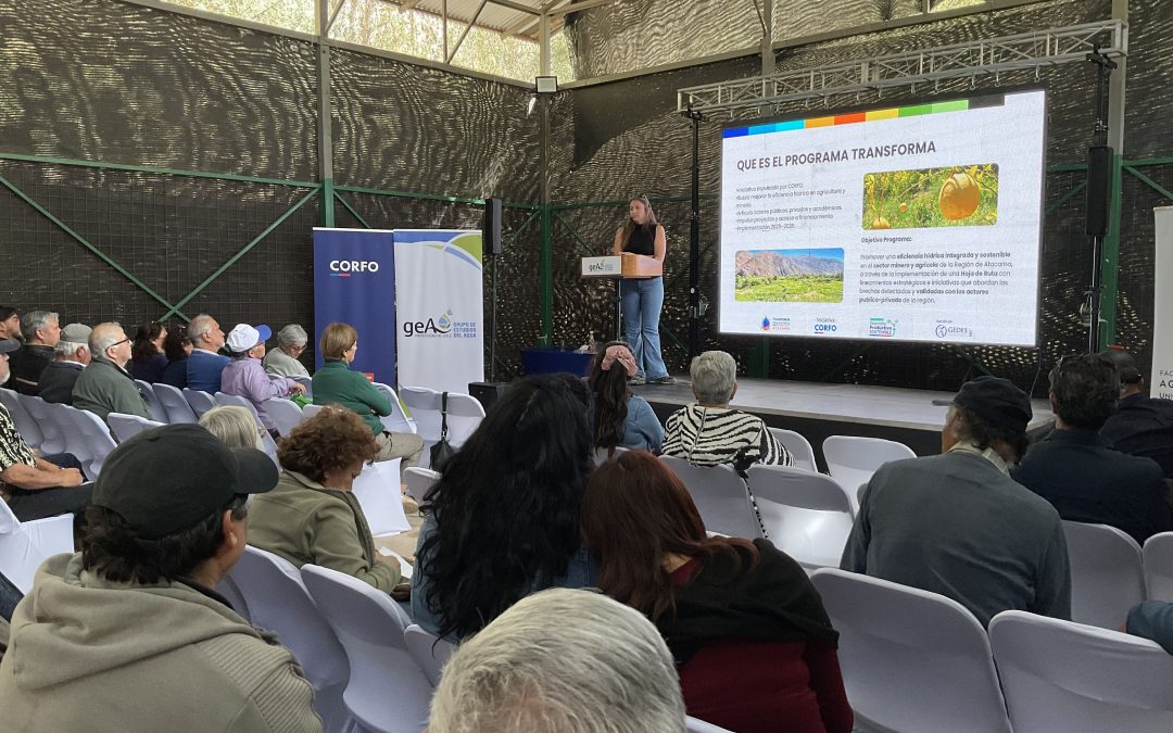 Seminario en Alto del Carmen abordó eficiencia hídrica en fruticultura